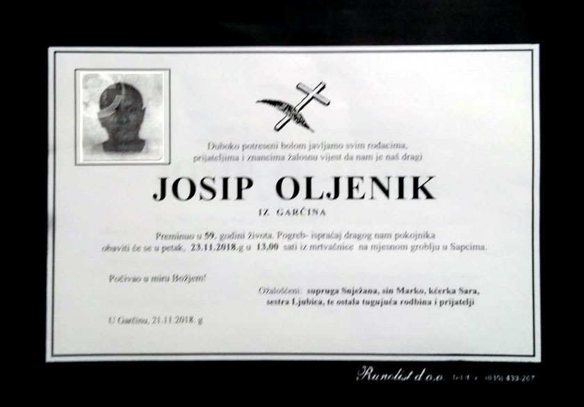 Oljenik Josip